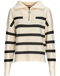 Vero Moda - Sweater Vmsaba Stripe Ls Highneck Blouse Ga Noos - Lyst