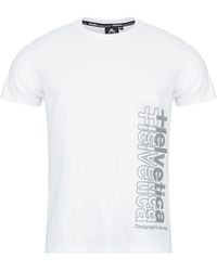 Helvetica - T Shirt Oakland - Lyst
