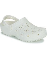 Crocs™ - Clogs (shoes) Classic Floral Cut Out Clog - Lyst
