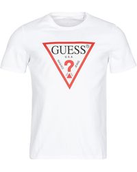 Guess - Logo T Shirt - Lyst