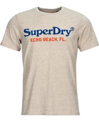 Superdry - T Shirt Venue Duo Logo T Shirt - Lyst