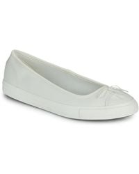Converse - Shoes (pumps / Ballerinas) Chuck Taylor All Star Dainty Ballerina Leather - Lyst
