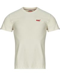 Superdry - T Shirt Essential Logo Emb Tee - Lyst