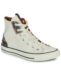 Converse - Shoes (high-top Trainers) Chuck Taylor All Star Tortoise - Lyst