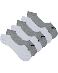 PUMA - Socks Unisex Footie Ecom Pack De 6 - Lyst