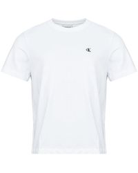 Calvin Klein - T Shirt Ss Easy Monogram Tee - Lyst