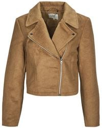Jdy - Jacket Tennessee Leo Biker Jacket Otw Qiq - Lyst