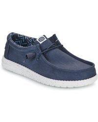 HEYDUDE - Slip-ons (shoes) Wally Canvas - Lyst