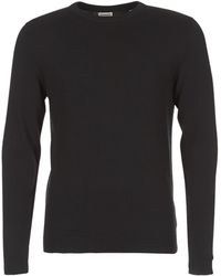 Jack & Jones - Jjebasic Men's Sweater In Black - Lyst