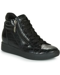 esprit high top trainers