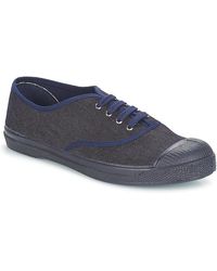 Bensimon - Tennis Lacet Women's Mid Boots In Blue - Lyst