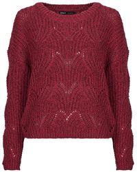ONLY - Sweater Onlhanja Ls Glitter - Lyst
