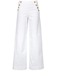 ONLY - Flare / Wide Jeans Onlmadison Hw Button Wide - Lyst