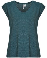 Pieces - T Shirt Pcbillo Tee Lurex Stripes - Lyst