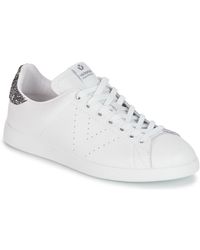 Victoria - Deportivo Basket Piel Women's Shoes (trainers) In White - Lyst
