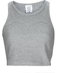 adidas - Tops / Sleeveless T-shirts Lng Rib Tank - Lyst