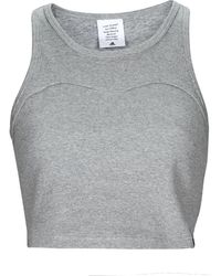 adidas - Tops / Sleeveless T-shirts Lng Rib Tank - Lyst