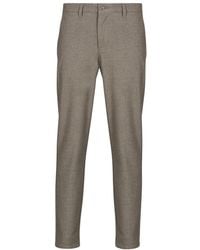 Only & Sons - Trousers Onsmark Slim Brushed Pique 0353 - Lyst