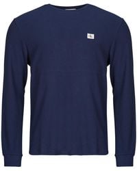 Calvin Klein - Long Sleeve T-shirt Ls Waffle Badge Crewnk Tee - Lyst