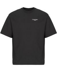 Calvin Klein - T Shirt Logo Back Print T-shirt - Lyst