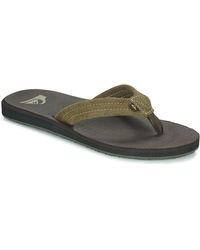 Quiksilver - Flip Flops / Sandals (shoes) Carver Suede Core - Lyst
