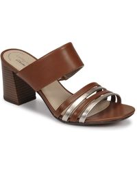Clarks Jocelynne Andi Mules / Casual Shoes - Brown