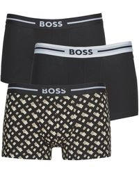 BOSS - Boxer Shorts Trunk 3p Bold Design - Lyst