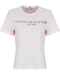 Tommy Hilfiger - T Shirt Reg Corp Logo C-nk Ss - Lyst