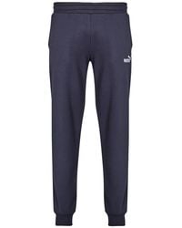 PUMA - Tracksuit Bottoms Ess No. 1 Logo Sweatpants Fl Cl - Lyst
