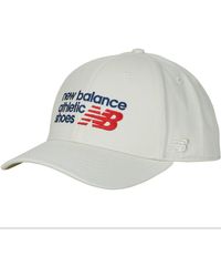 New Balance - Cap Panel Nb Athletics Structured Hat - Lyst