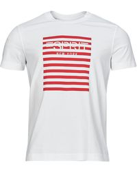 Esprit - T Shirt Ocs Logo Stripe - Lyst