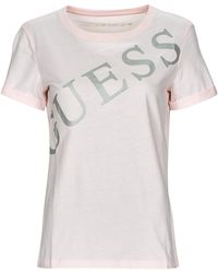 Guess - T Shirt Ss Cn Benita Tee - Lyst
