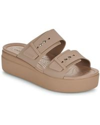 Crocs™ - Mules / Casual Shoes Brooklyn Buckle Lowwdg - Lyst
