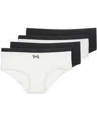 DIM - Pocket Coton Stretch X4 Women's Boxer Shorts In Multicolour - Lyst