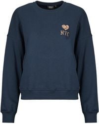 ONLY - Sweatshirts Onllise L/s O-neck Print - Lyst