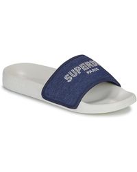 Superdry - Tap-dancing Sandale Piscine Luxe Strass - Lyst