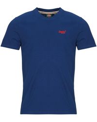 Superdry - T Shirt Essential Logo Emb Tee - Lyst