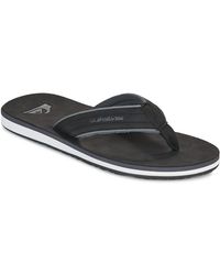 Quiksilver - Flip Flops / Sandals (shoes) Carver Nubuck 26 - Lyst