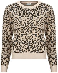 ONLY - Sweater Onlpilua Ls Glitter - Lyst