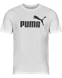 PUMA - T Shirt Ess No1 Logo Tee - Lyst
