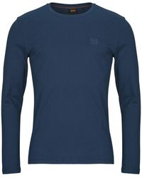 BOSS - Long Sleeve T-shirt Tacks - Lyst