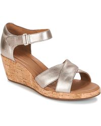 clarks un plaza cross sandals