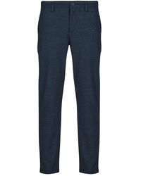 Only & Sons - Trousers Onsmark Slim Brushed Pique 0353 - Lyst