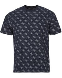 Guess - T Shirt Cn Ss Jacquard 4g Knit Top - Lyst