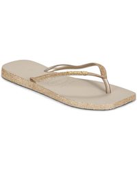 Havaianas - Flip Flops / Sandals (shoes) Square Sparkle - Lyst