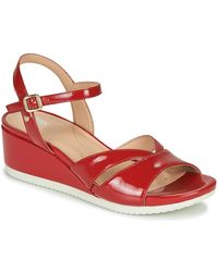 Geox D Ischia Shoes (trainers) - Red