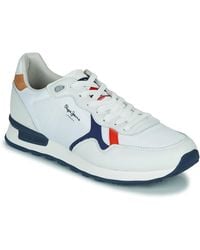 Pepe Jeans - Britt Man Flag Shoes (trainers) - Lyst