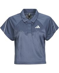 adidas - Polo Shirt Stadium 3-stripes Tennis Inspired Jacquard Polo Shirt T-shirt - Lyst