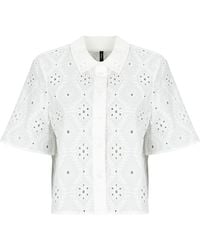 Vero Moda - Blouse Vmeliza Short 2/4 Sleeve Shirt - Lyst