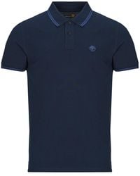 Timberland - Polo Shirt Millers River Tipped Pique - Lyst